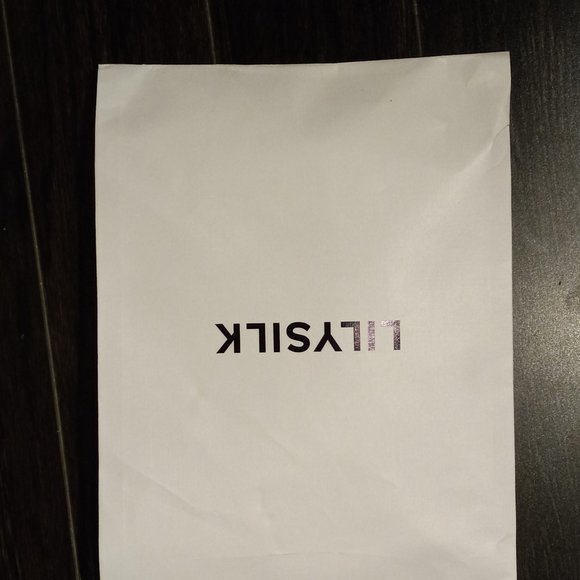 Lilysilk MIM Covered Button Silk Blouse - Picture 8 of 9